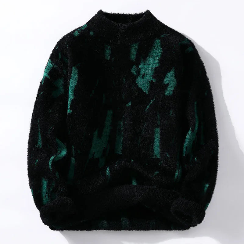 Arnold | Kashmir halvpålströja i streetwear-stil