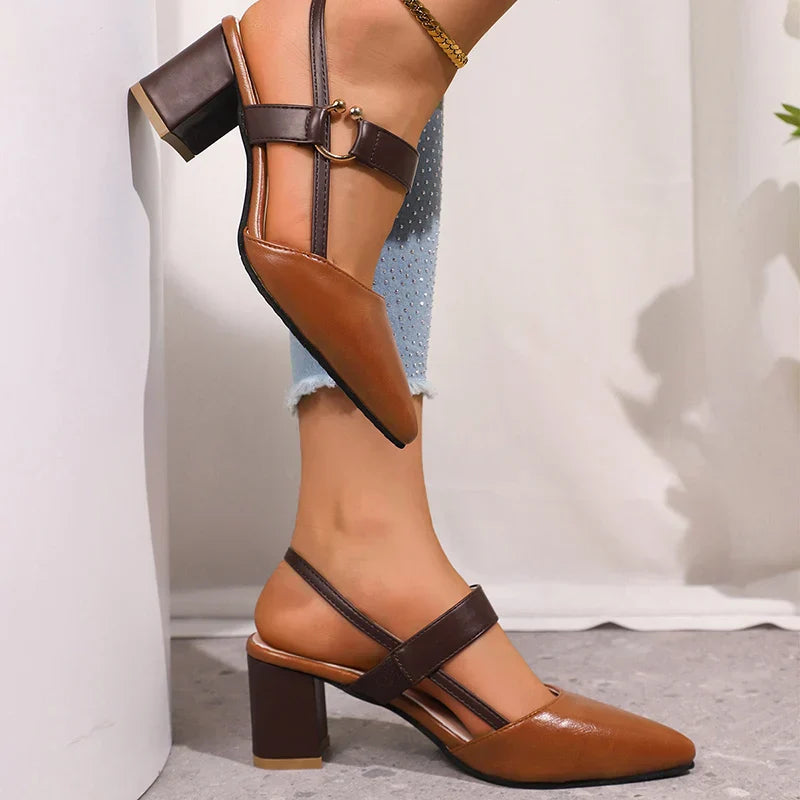 Tacones Mirella con anillo