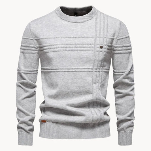 Casper | Tidlös tröja med rutmönster