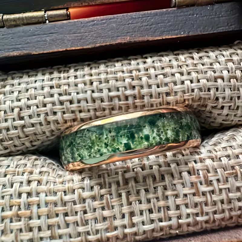 Anillo Heredado Serenidad Verde
