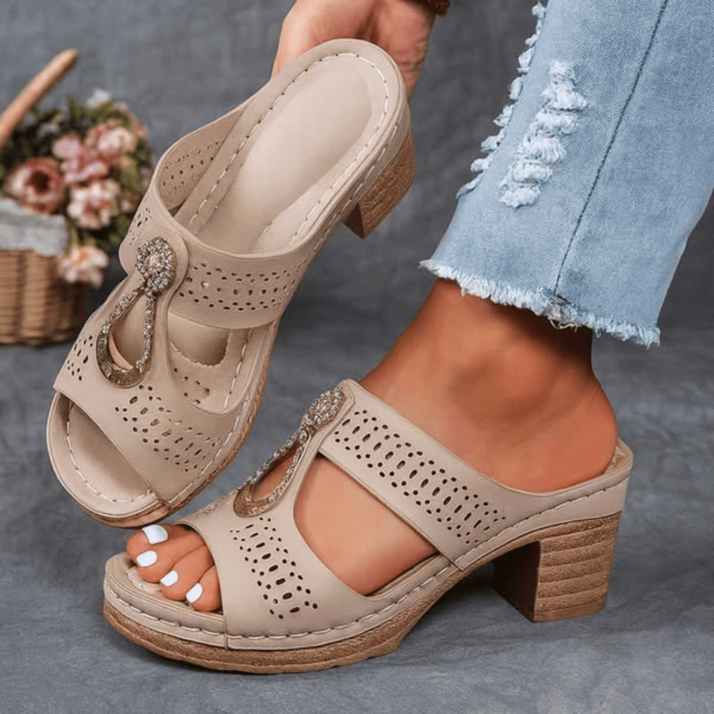 Isabelle | Sandalias ortopédicas cómodas