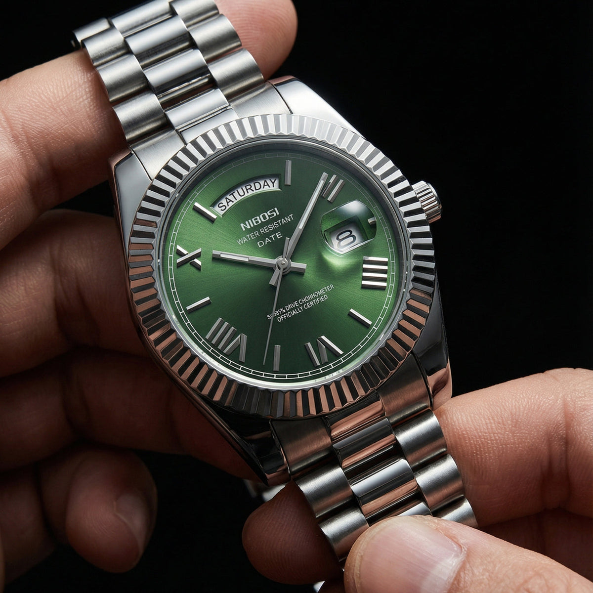 Alexander Nibosi® Royale Silver – 40MM