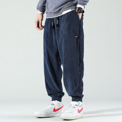 Leif | Baggy manchester-mjukisbyxa