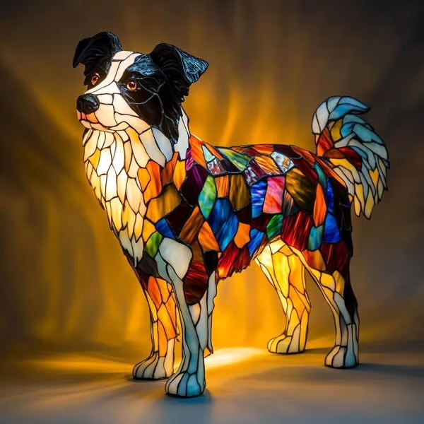 Glow-lampa Border Collie
