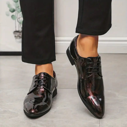 Charles Prescott Glossy Oxford Shoes