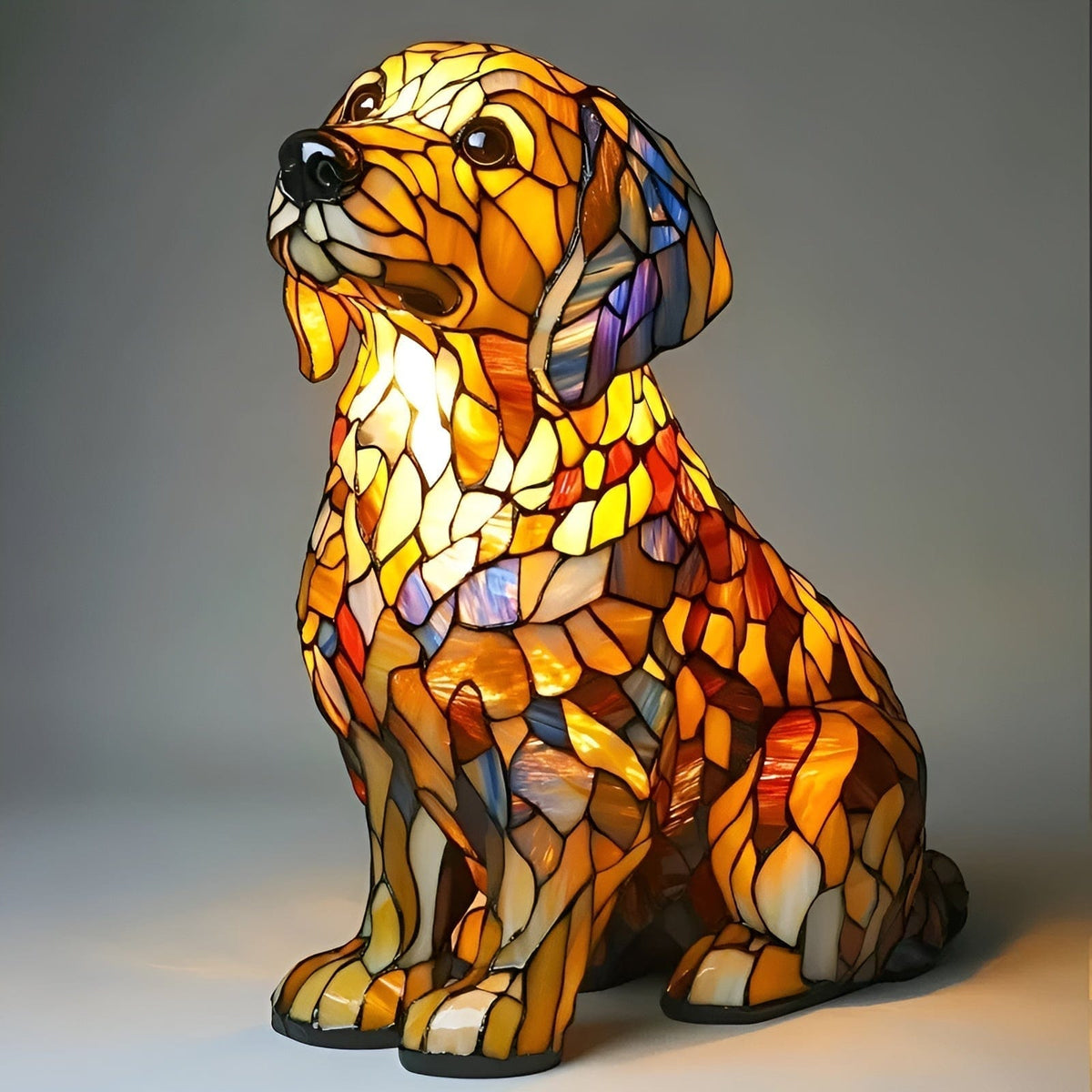 Glow-lampa Golden Retriever