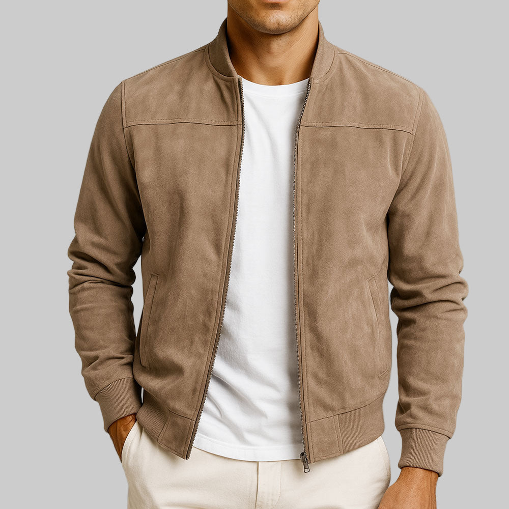 Herrjacka i mocka med urban stil – Klassisk och mångsidig design