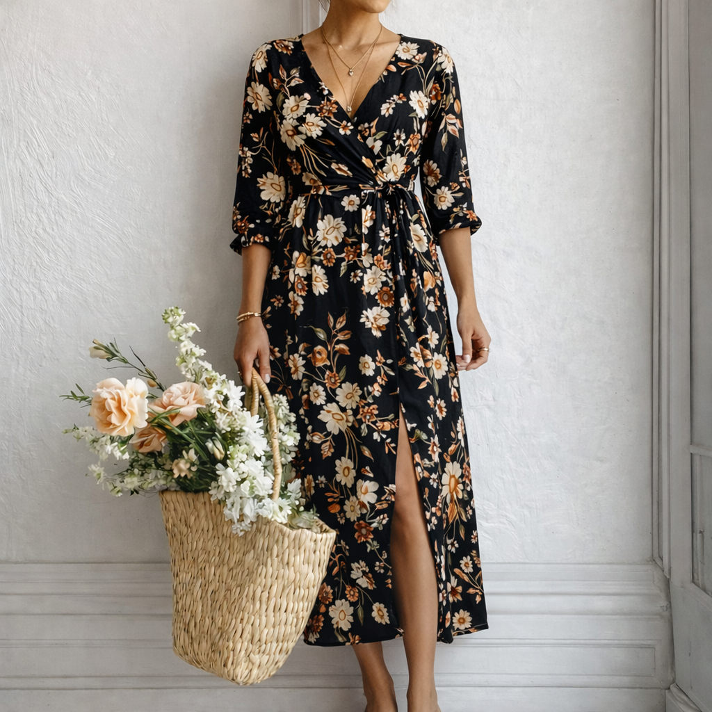 Alma – Vestido Largo Floral