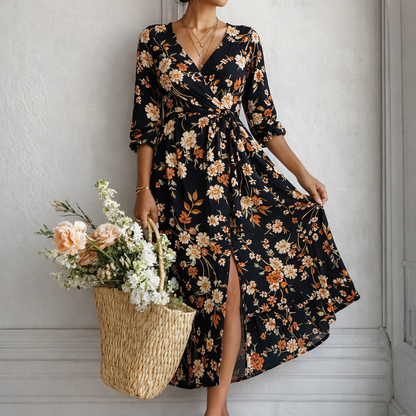 Alma – Vestido Largo Floral