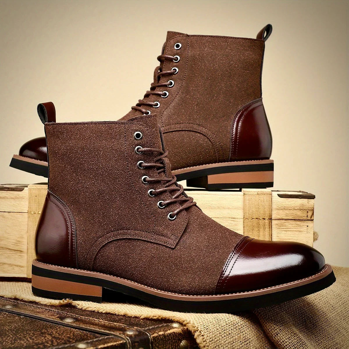 Oliver Ashford Oxford Leather Boots (Limited Edition Brown)