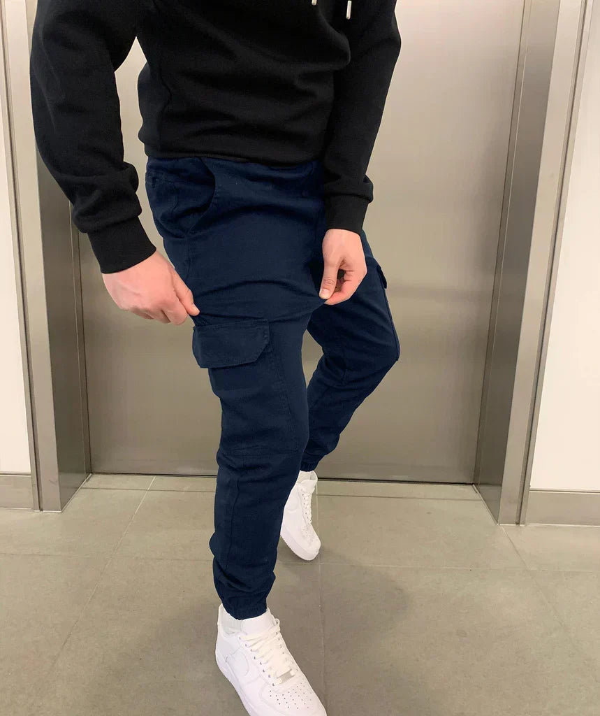 David | Avslappnad cargo-jogger