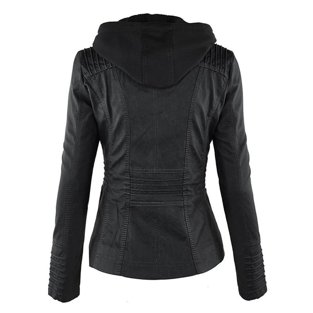 MÓNICA™ | Giacca di pelle elegante