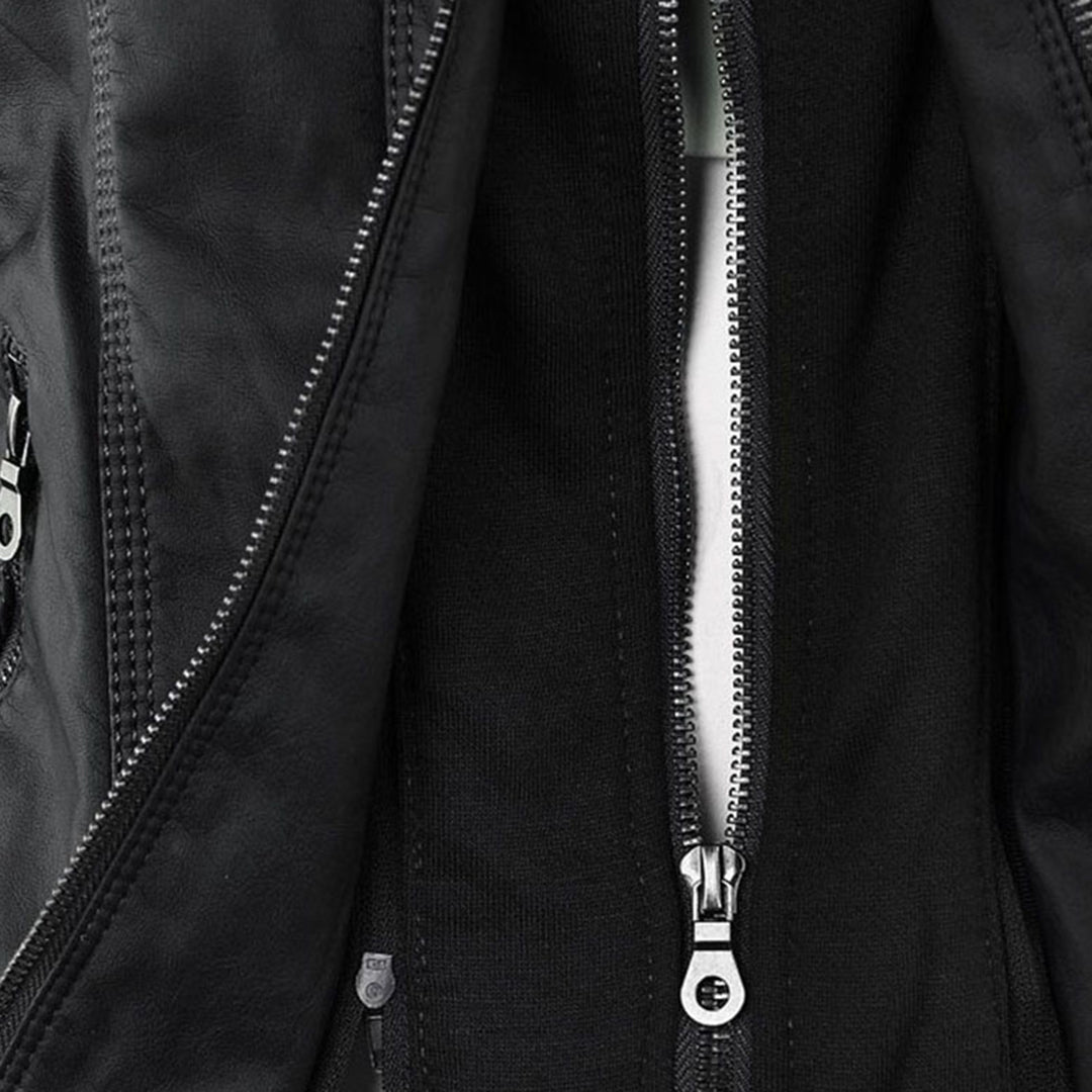 MÓNICA™ | Giacca di pelle elegante