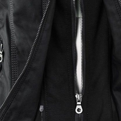 MÓNICA™ | Giacca di pelle elegante