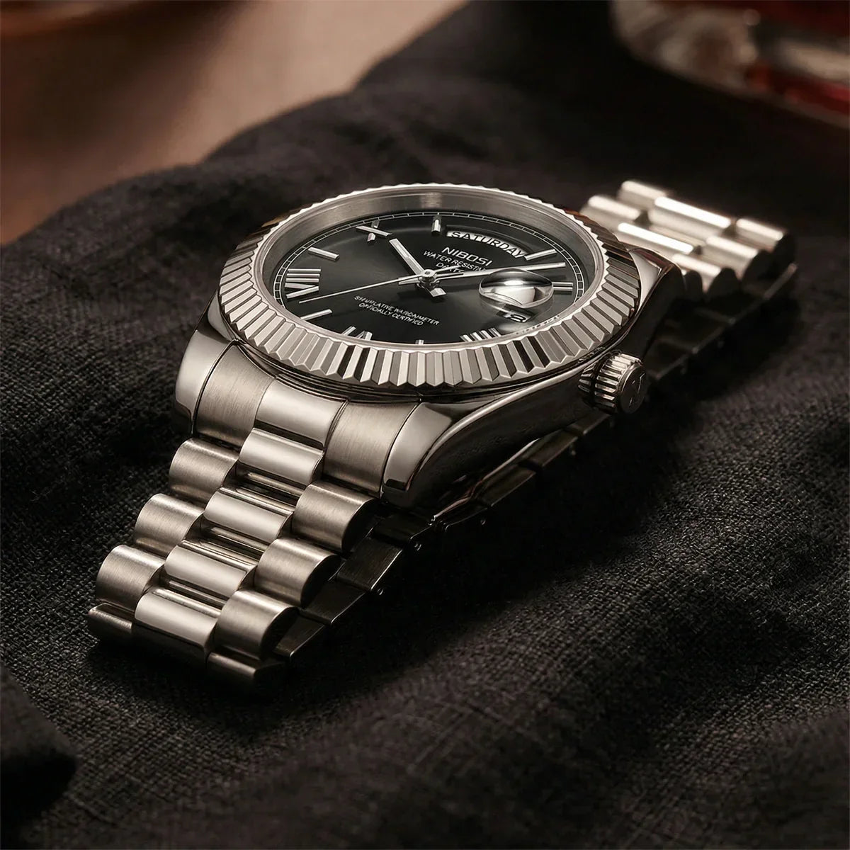 Alexander Nibosi® Royale Silver – 40MM