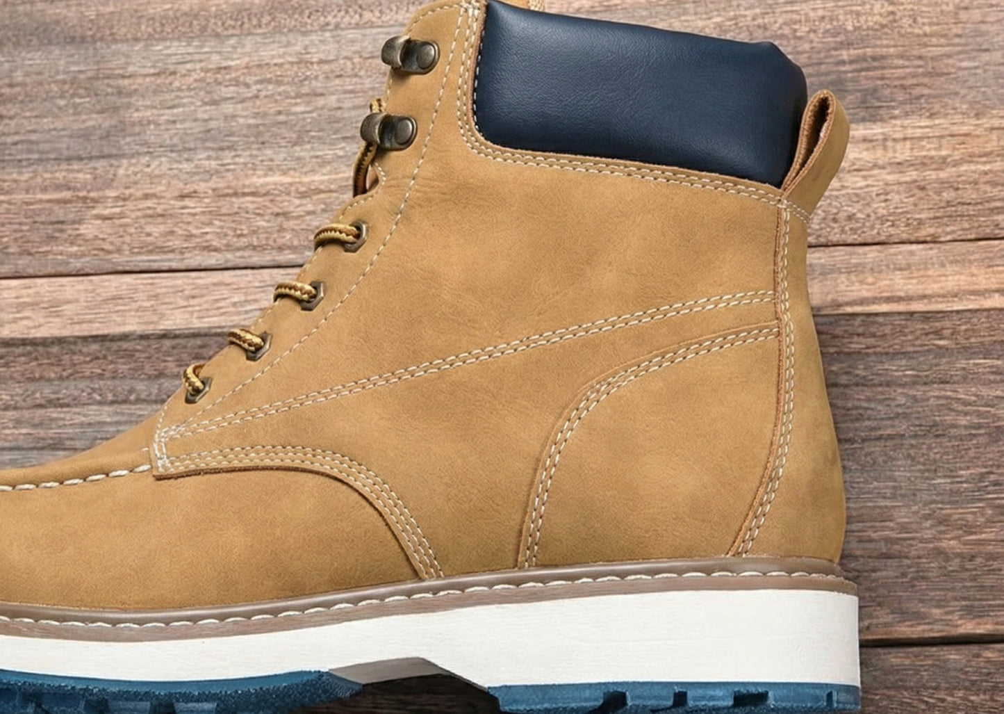 Giorno | Premium Microfiber Moc-Toe Boots