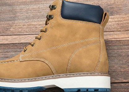 Giorno | Premium Microfiber Moc-Toe Boots
