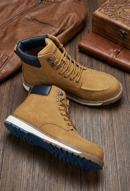 Giorno | Premium Microfiber Moc-Toe Boots