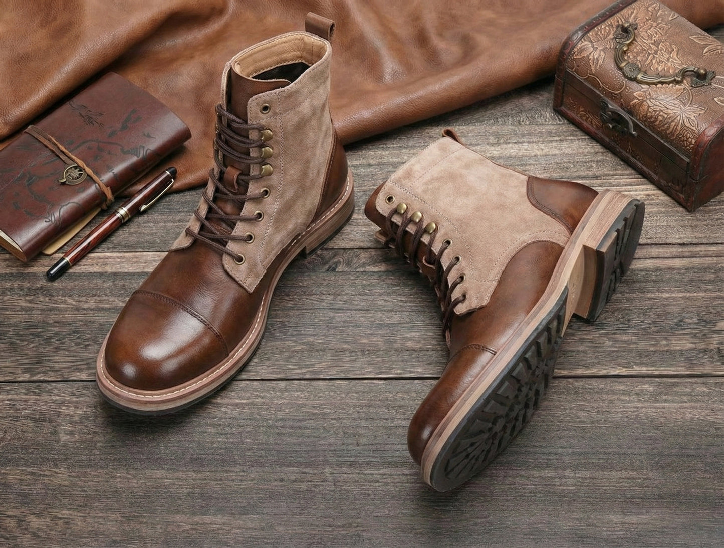 Jasper | Classic Cap-Toe Boots