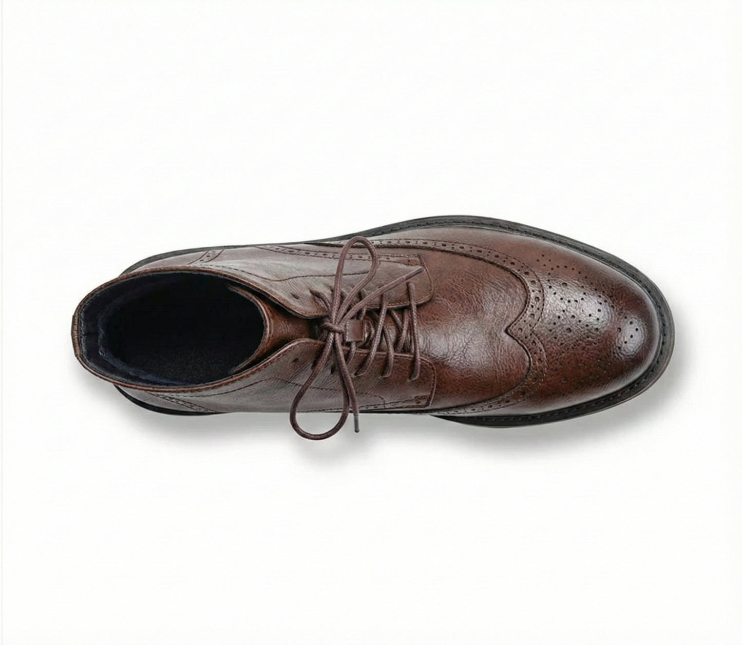 Eduardo | Artisan Wingtip Leather Boots