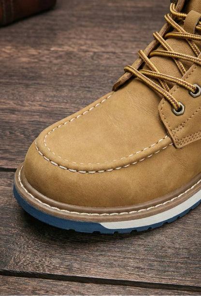 Giorno | Premium Microfiber Moc-Toe Boots