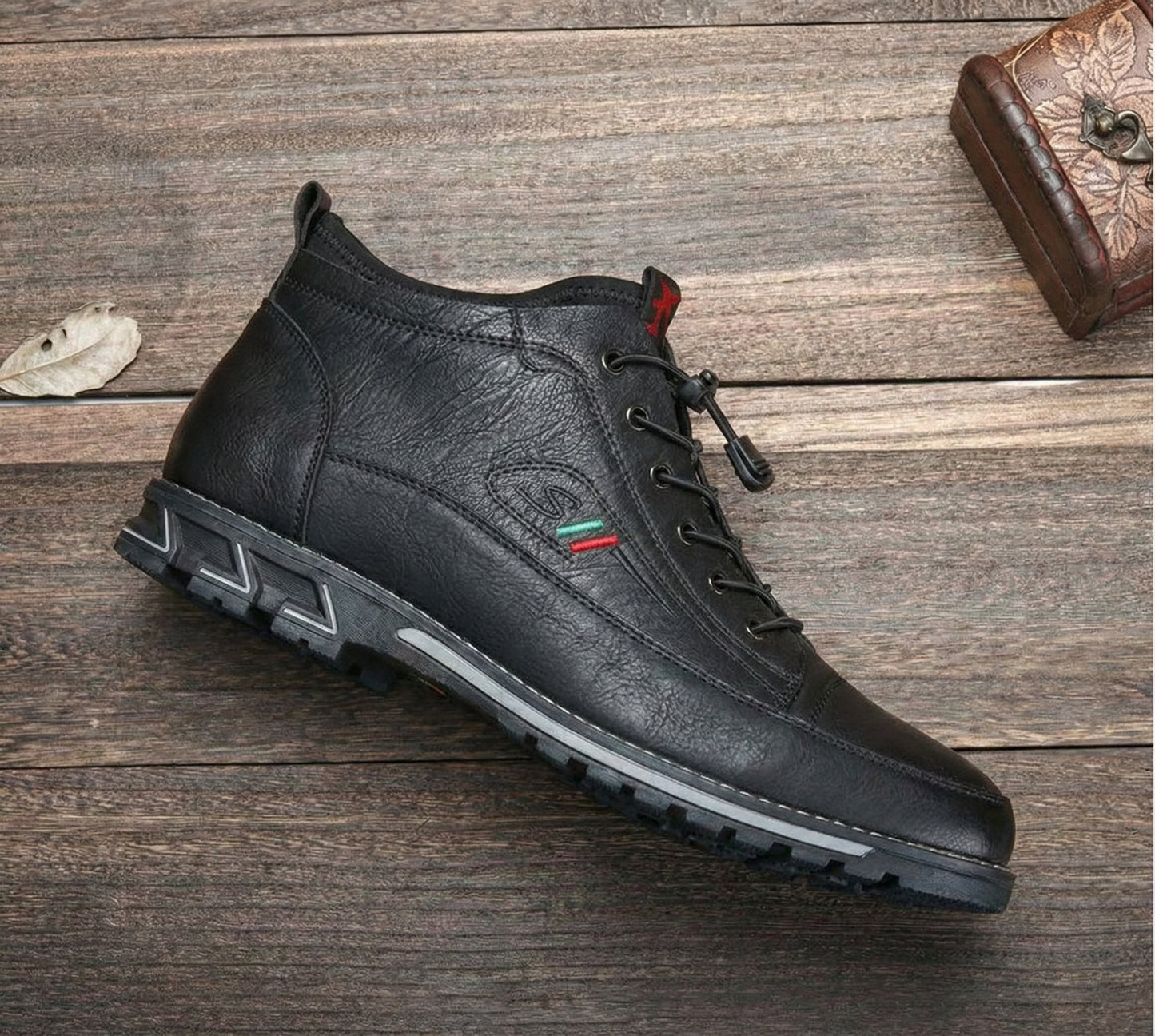 Luca | Casual Leather Ankle Boots