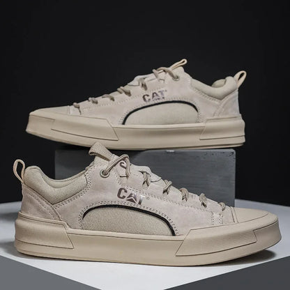 UrbanEdge - Zapatillas de Cuero Vegano Premium