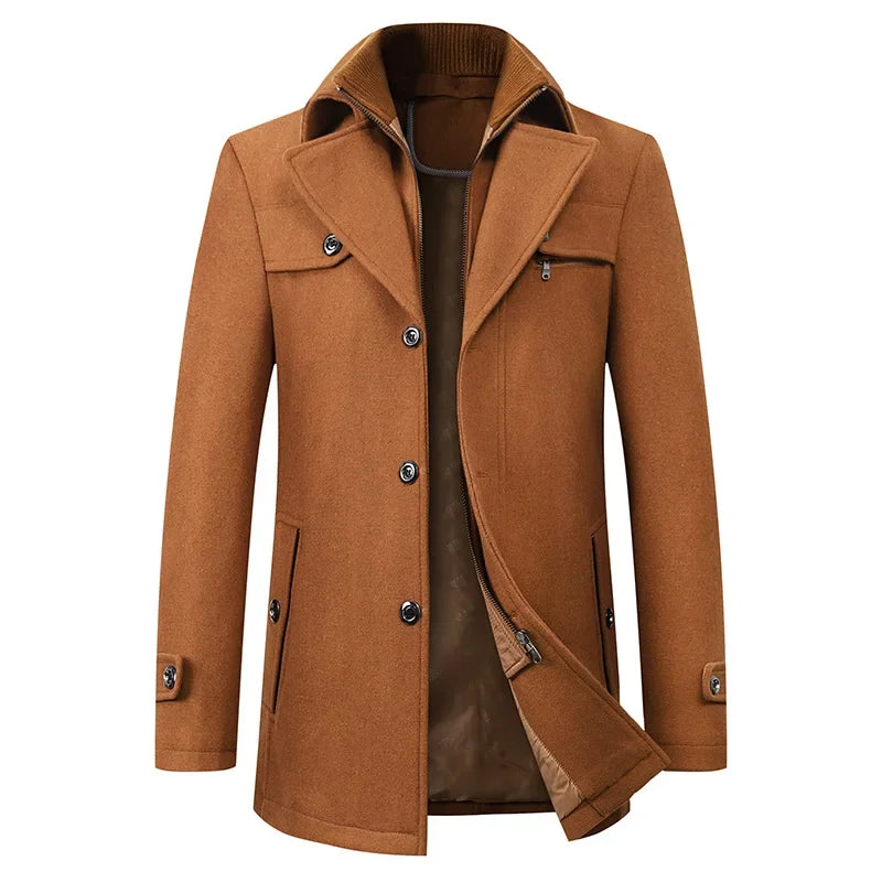 Stephon | Business Casual Verdickter Mantel