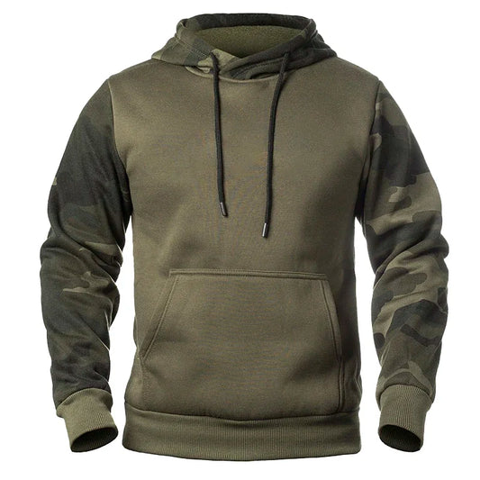 Peter | Herrhoodie i kamouflagefärger