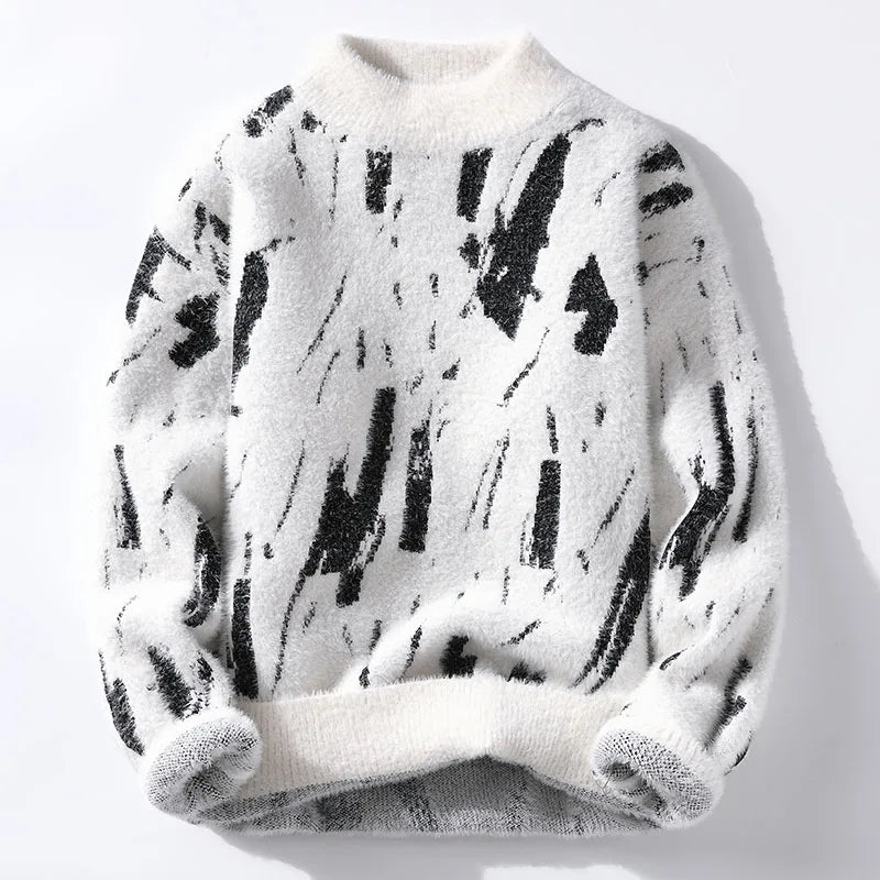 Arnold | Kashmir halvpålströja i streetwear-stil