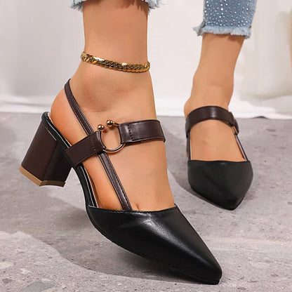 Tacones Mirella con anillo