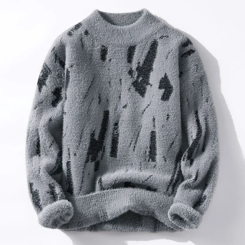 Arnold | Kashmir halvpålströja i streetwear-stil