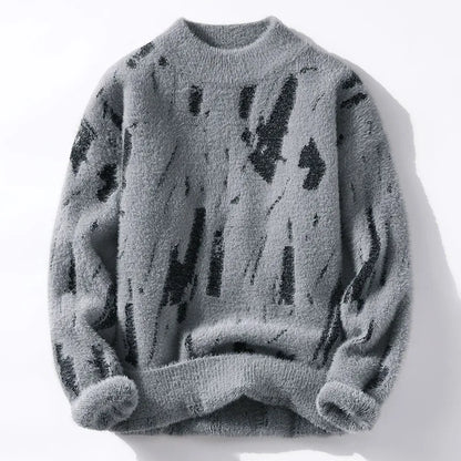 Arnold | Kashmir halvpålströja i streetwear-stil