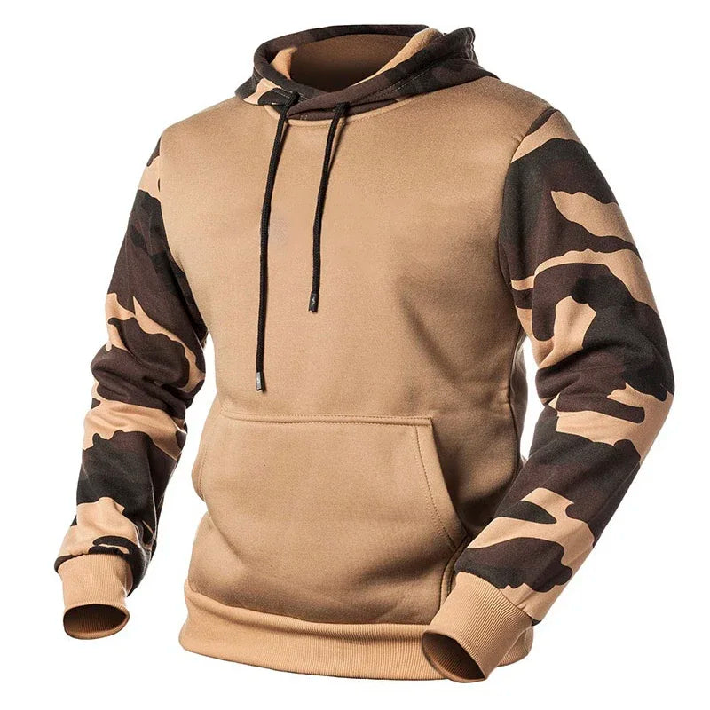 Peter | Herrhoodie i kamouflagefärger