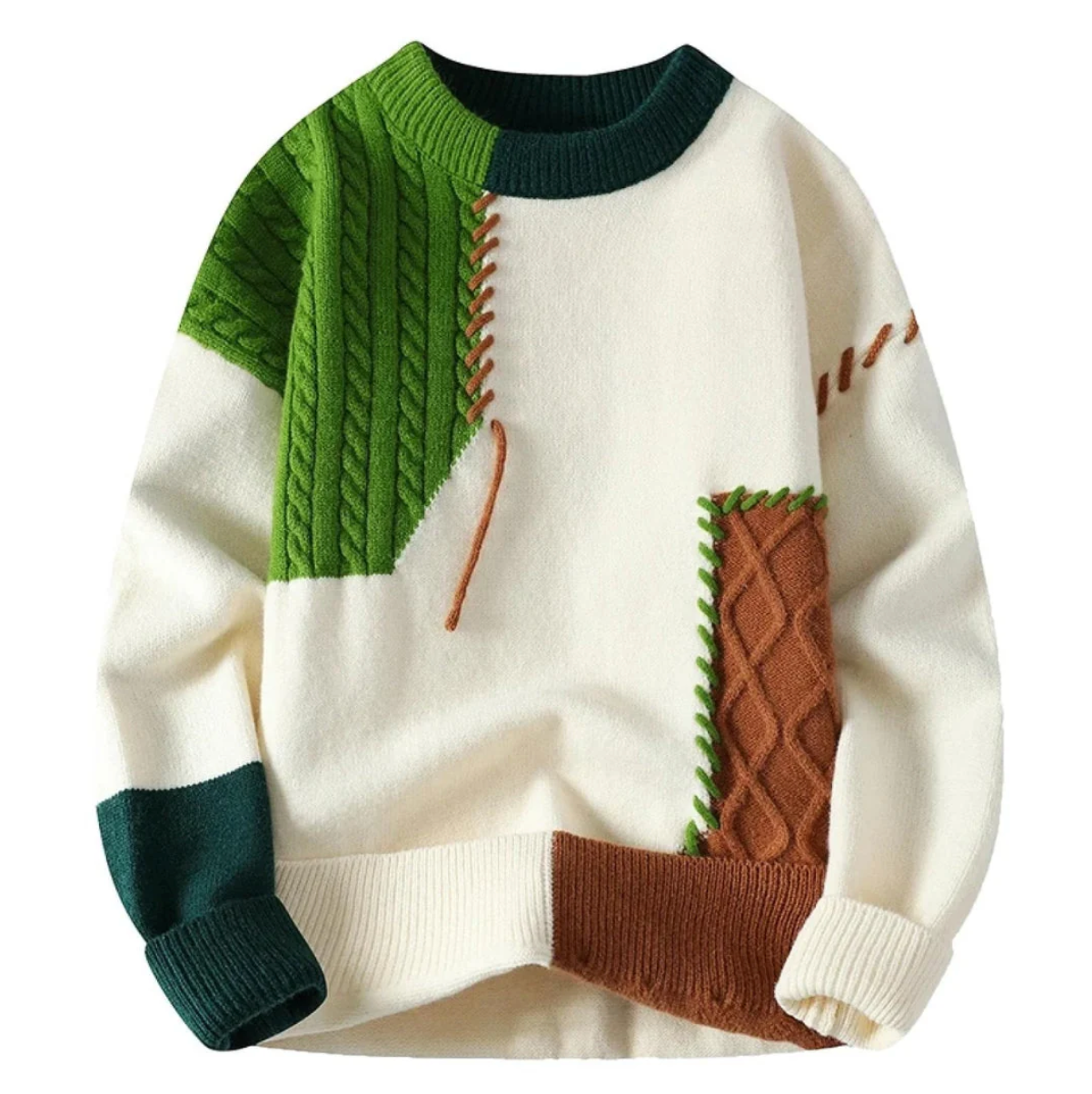 Justus | Stilfull patchworktröja