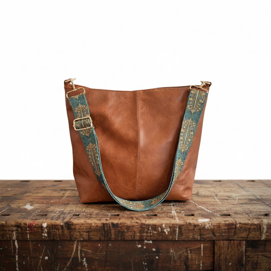 Tamar - Bolso de piel vintage