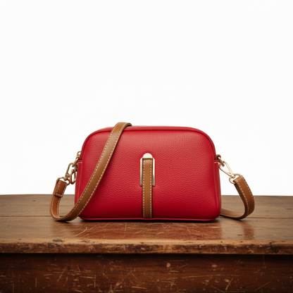 Mila - Bolso de hombro de piel