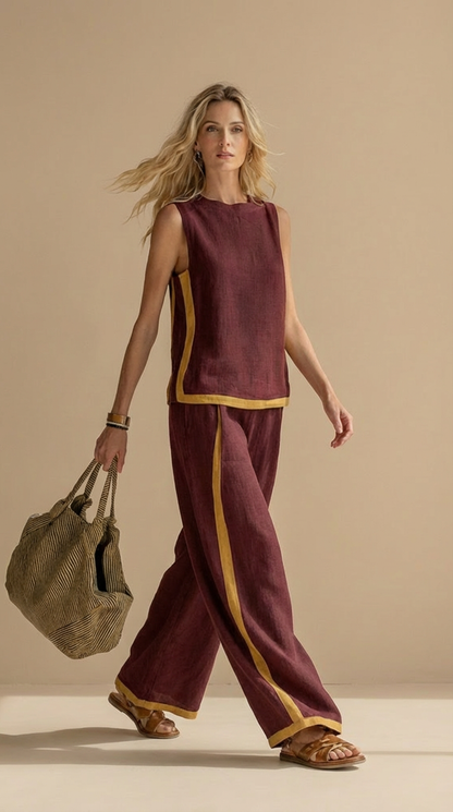 Paula™ - Set in lino e cotone