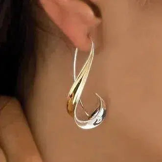Pendientes Colgantes Vintage en Oro