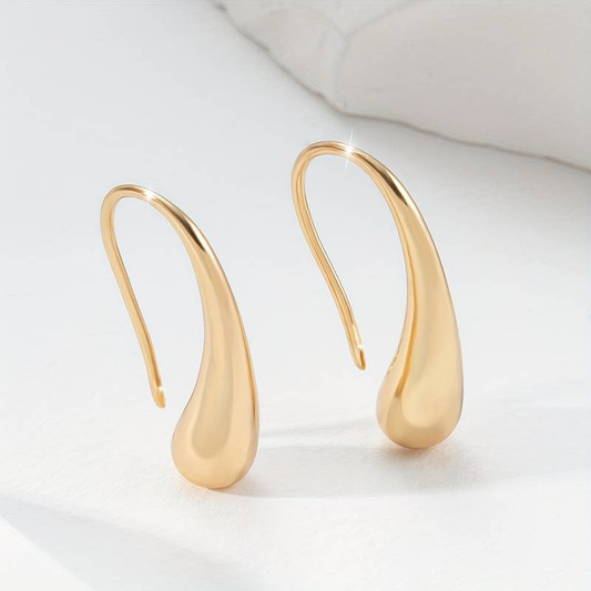 Pendientes Vintage de Oro “Drop”