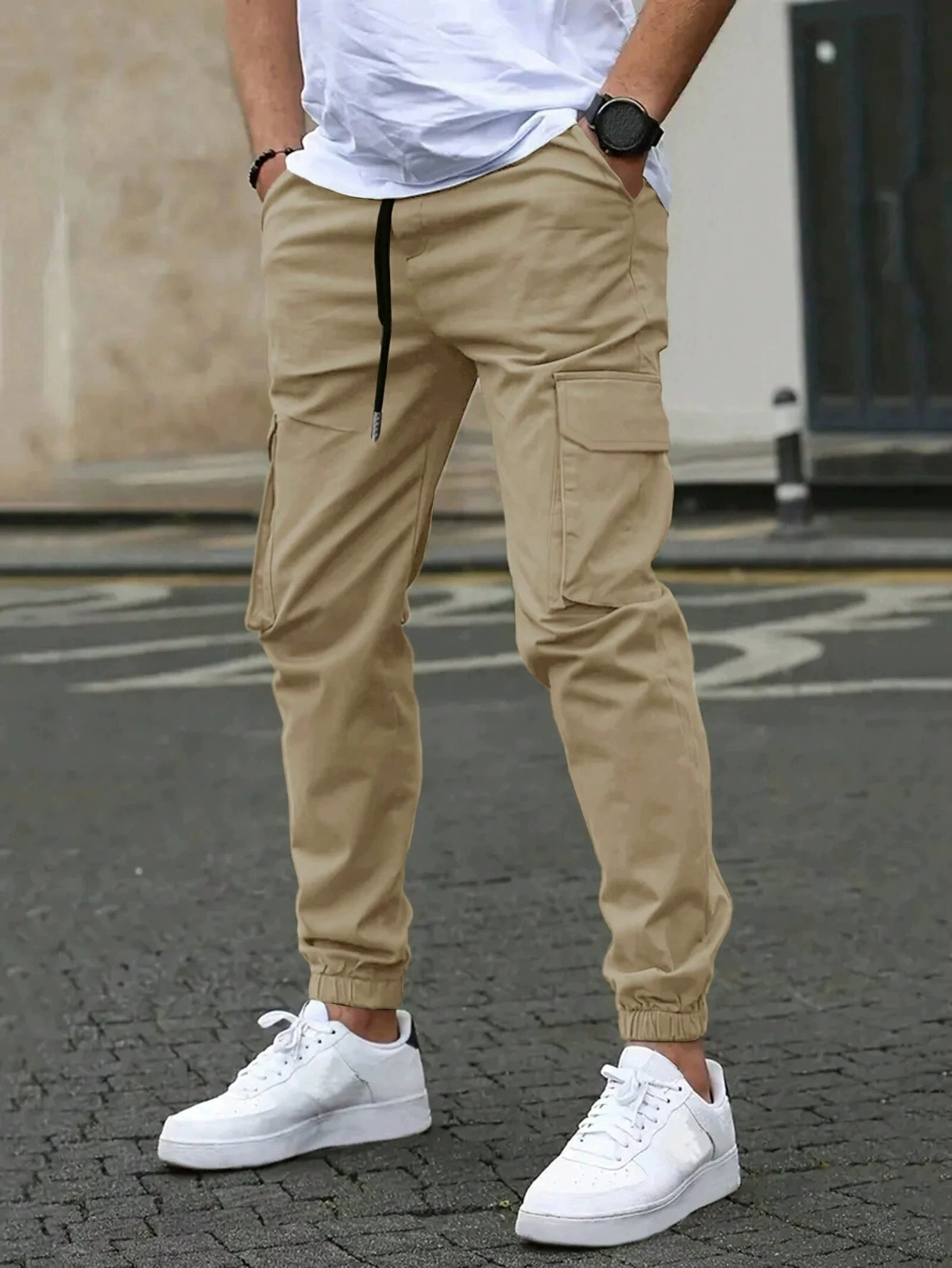 David | Avslappnad cargo-jogger