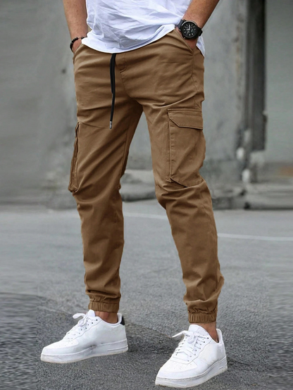 David | Avslappnad cargo-jogger