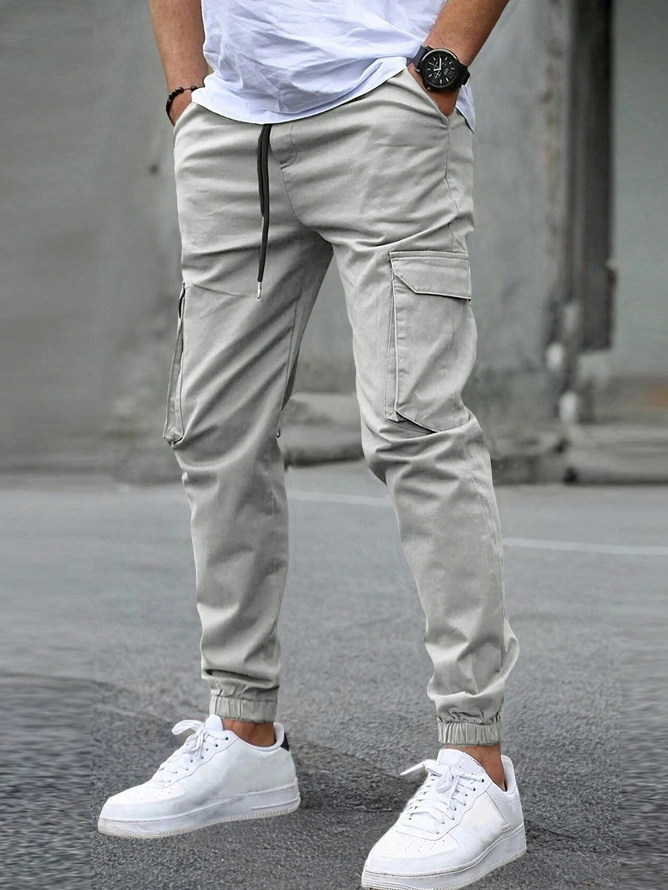 David | Avslappnad cargo-jogger