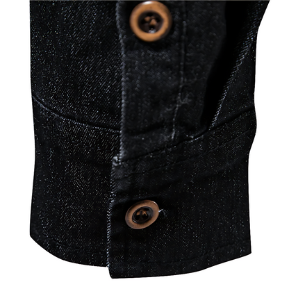 Xeric | Knäppt jeansskjorta