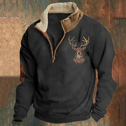William | Tröja med halvdragkedja