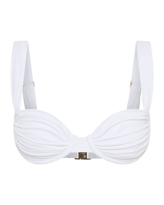 Top de Bikini SIENNA en Color Blanco