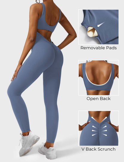 Yeoreo Lizvette Jumpsuit mit V-Rücken