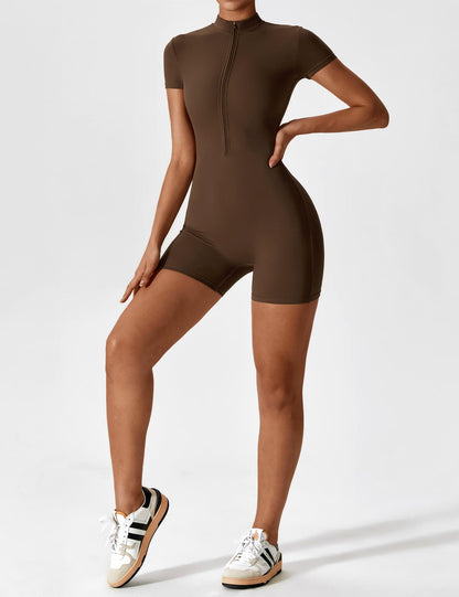Yeoreo Shortsleeve Reißverschluss Romper