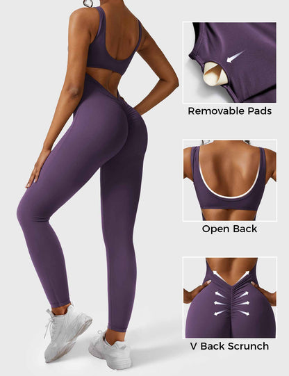 Yeoreo Lizvette Jumpsuit mit V-Rücken