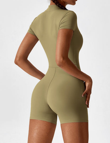 Yeoreo Shortsleeve Reißverschluss Romper